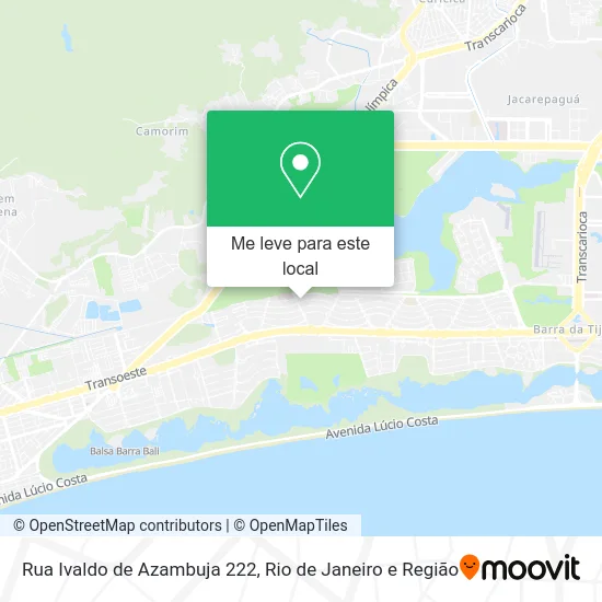 Rua Ivaldo de Azambuja 222 mapa
