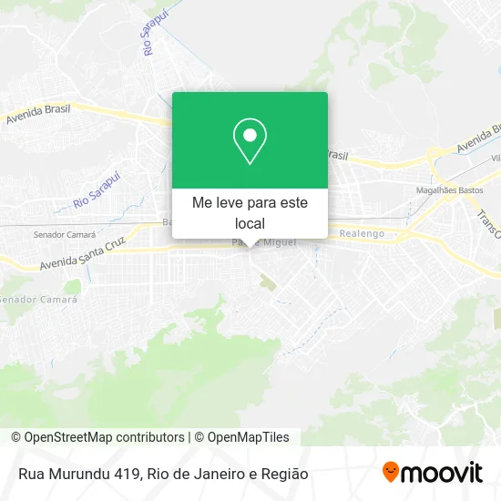 Rua Murundu 419 mapa