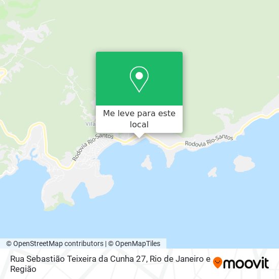 Rua Sebastião Teixeira da Cunha 27 mapa