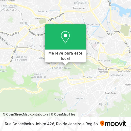Rua Conselheiro Jobim 426 mapa