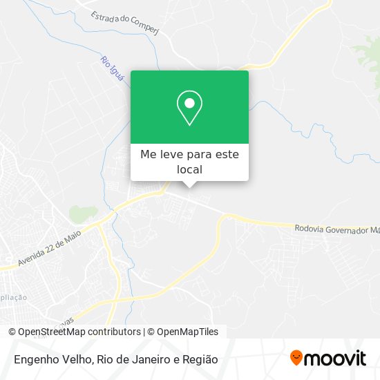 Engenho Velho mapa