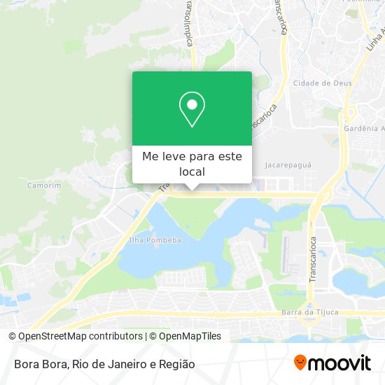 Bora Bora mapa