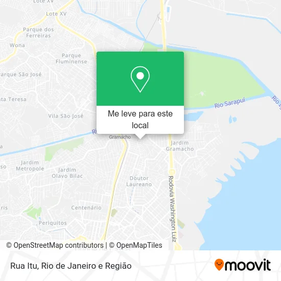 Rua Itu mapa