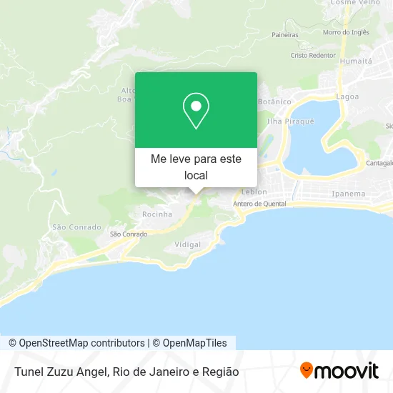 Tunel Zuzu Angel mapa