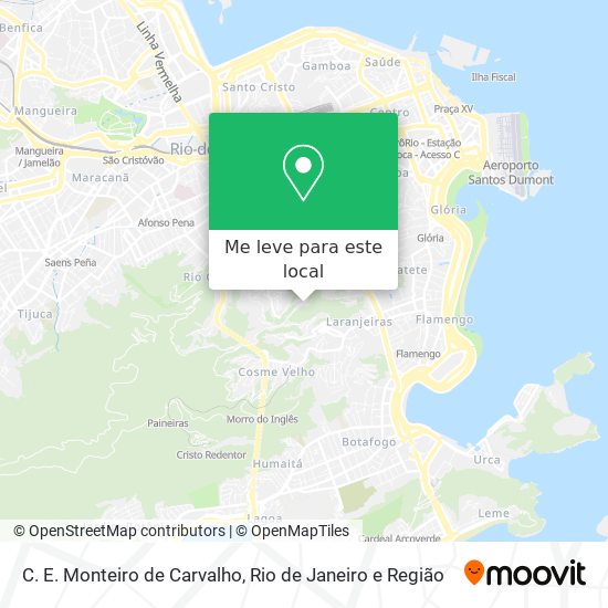 C. E. Monteiro de Carvalho mapa