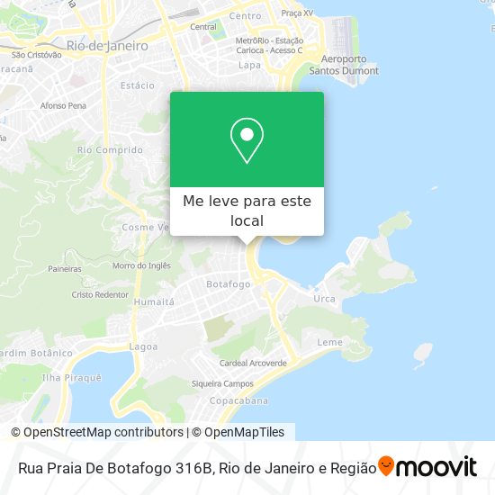 Rua Praia De Botafogo 316B mapa