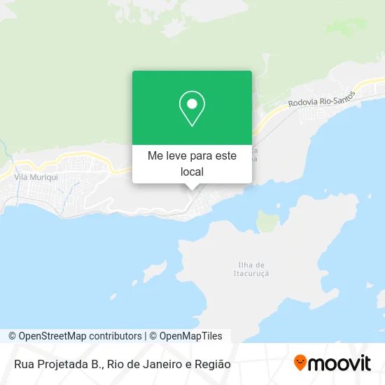 Rua Projetada B. mapa