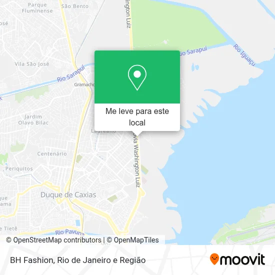 BH Fashion mapa
