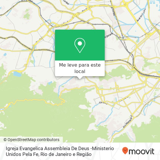 Igreja Evangelica Assembleia De Deus -Ministerio Unidos Pela Fe mapa