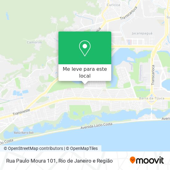 Rua Paulo Moura 101 mapa