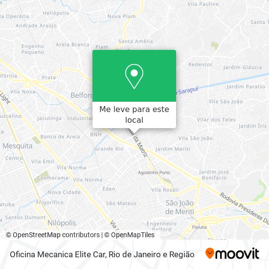 Oficina Mecanica Elite Car mapa
