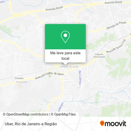 Uber mapa
