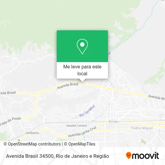 Avenida Brasil 34500 mapa