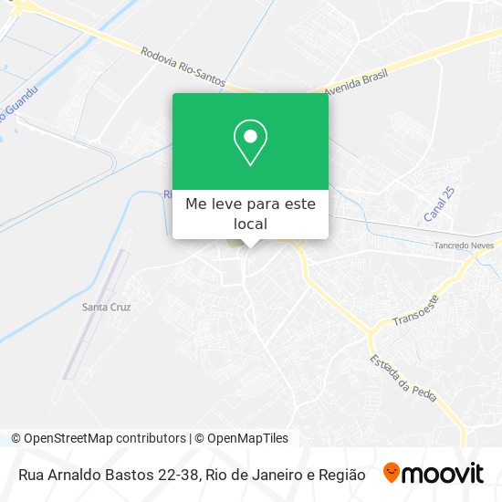 Rua Arnaldo Bastos 22-38 mapa