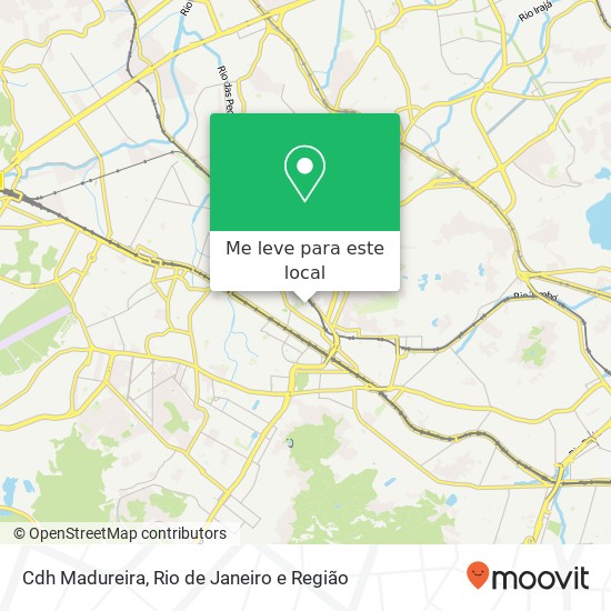 Cdh Madureira mapa
