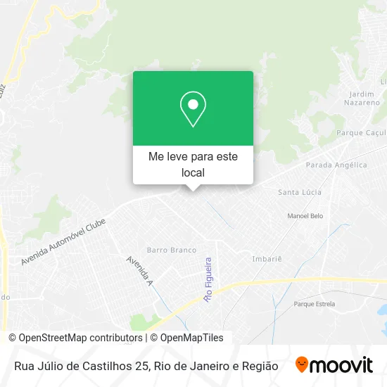 Rua Júlio de Castilhos 25 mapa