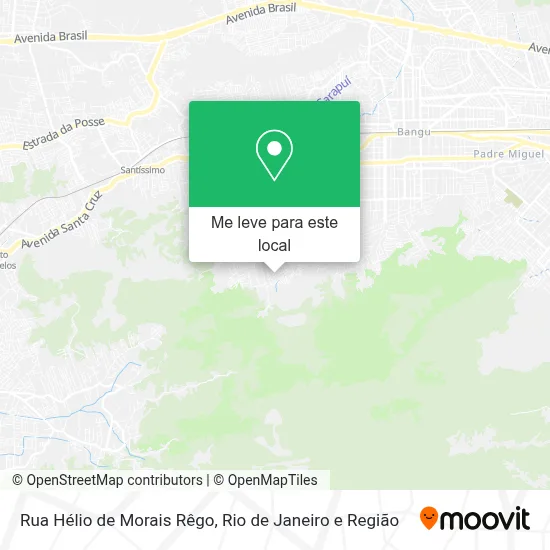 Rua Hélio de Morais Rêgo mapa