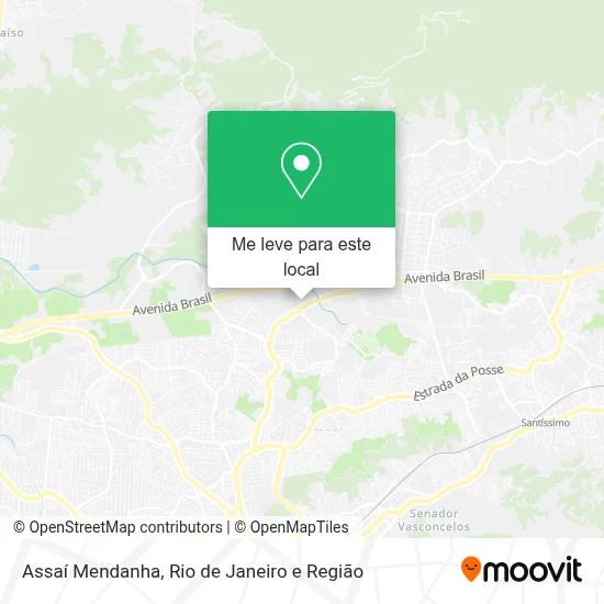 Assaí Mendanha mapa