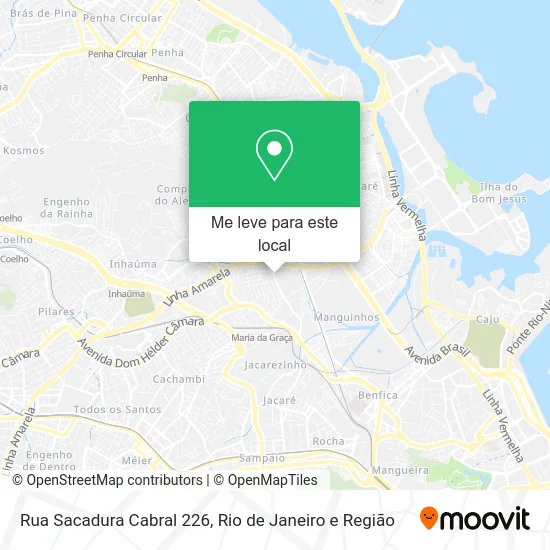 Rua Sacadura Cabral 226 mapa