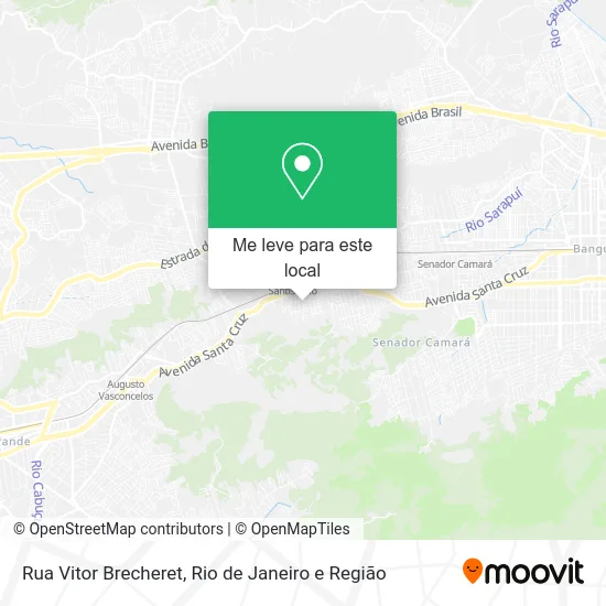 Rua Vitor Brecheret mapa