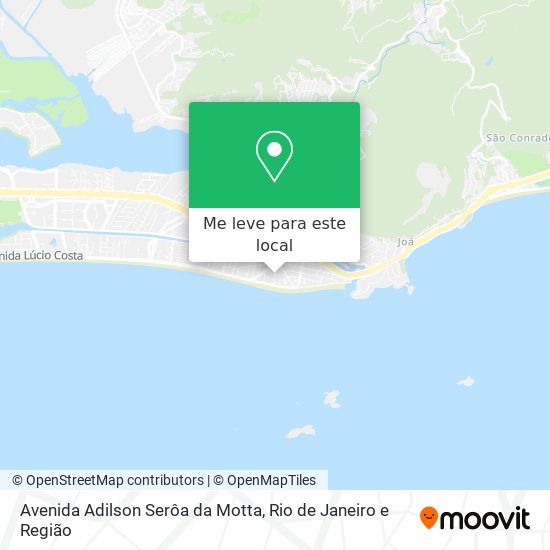 Avenida Adilson Serôa da Motta mapa