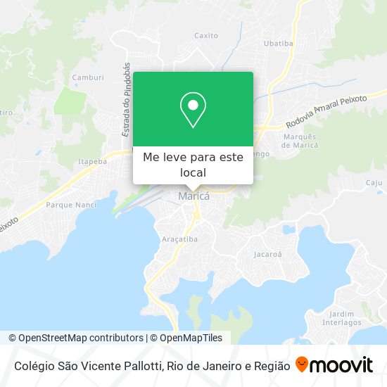 Colégio São Vicente Pallotti mapa