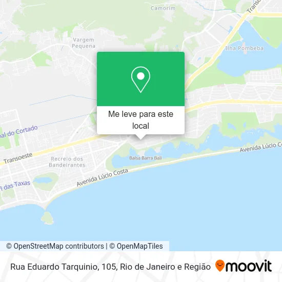 Rua Eduardo Tarquinio, 105 mapa