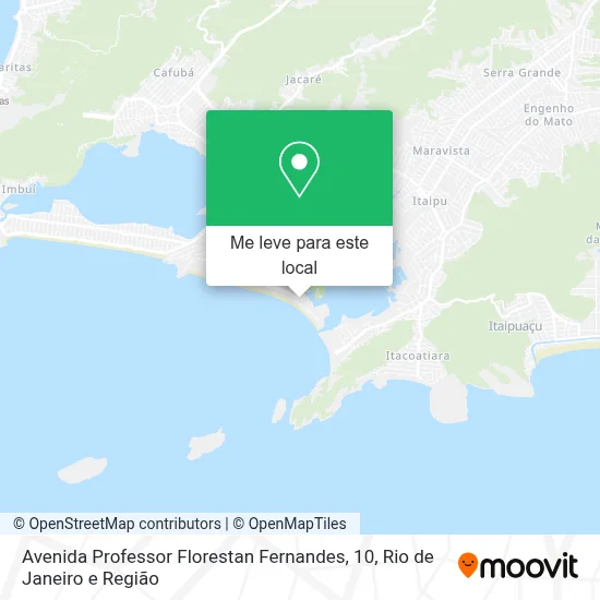 Avenida Professor Florestan Fernandes, 10 mapa