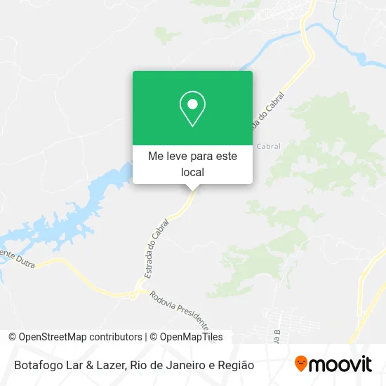 Botafogo Lar & Lazer mapa