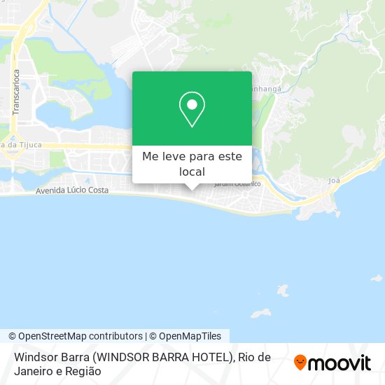 Windsor Barra (WINDSOR BARRA HOTEL) mapa
