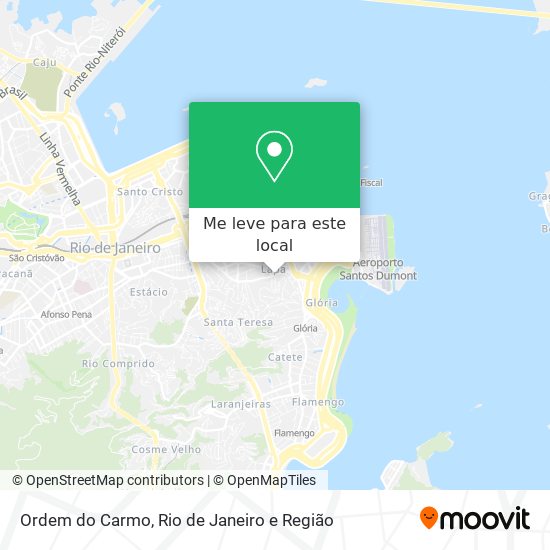 Ordem do Carmo mapa