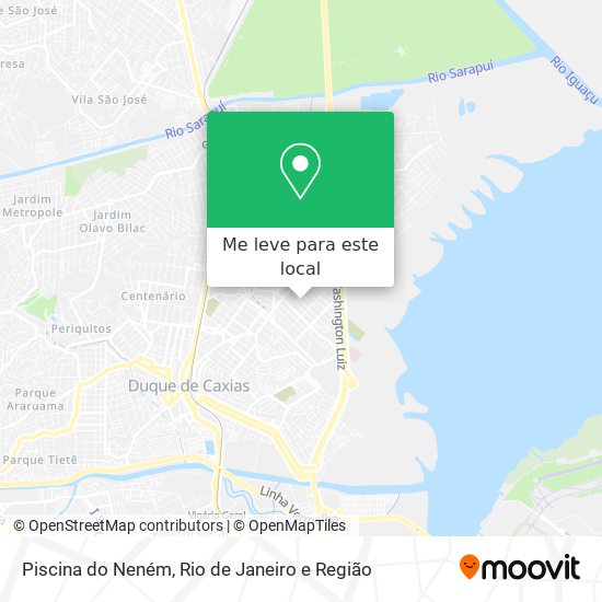 Piscina do Neném mapa