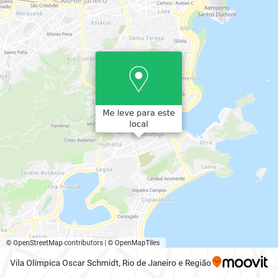 Vila Olímpica Oscar Schmidt mapa