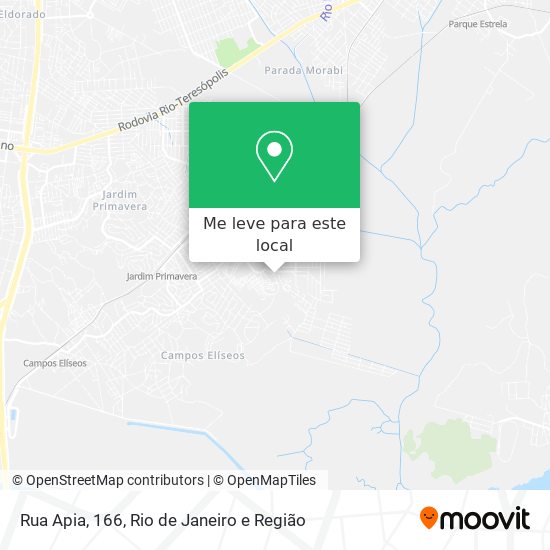 Rua Apia, 166 mapa
