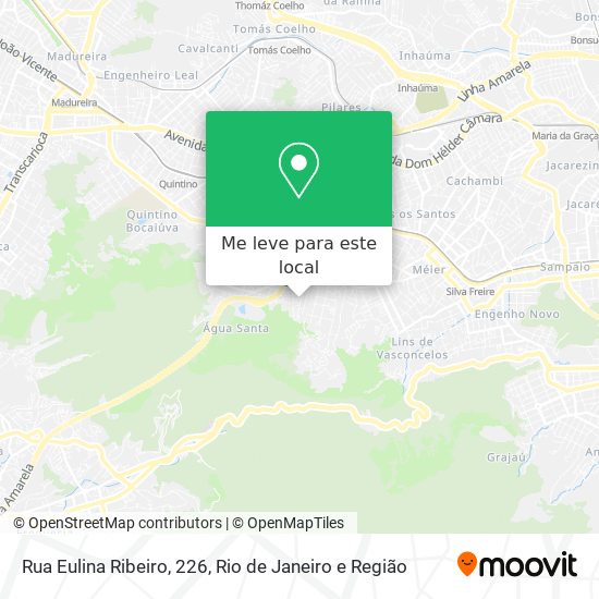 Rua Eulina Ribeiro, 226 mapa