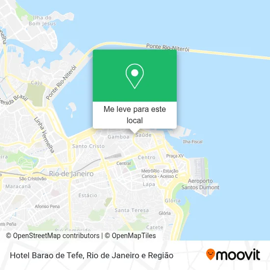 Hotel Barao de Tefe mapa