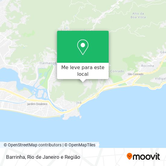 Barrinha mapa