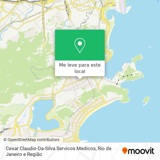 Cesar Claudio-Da-Silva Servicos Medicos mapa