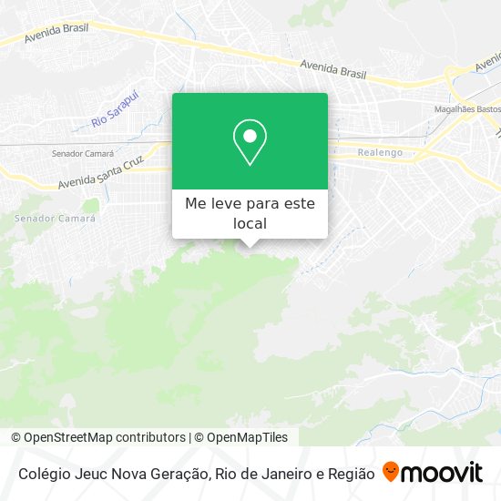 Colégio Jeuc Nova Geração mapa