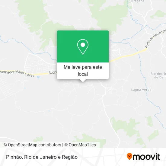 Pinhão mapa