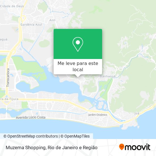 Muzema Shopping mapa