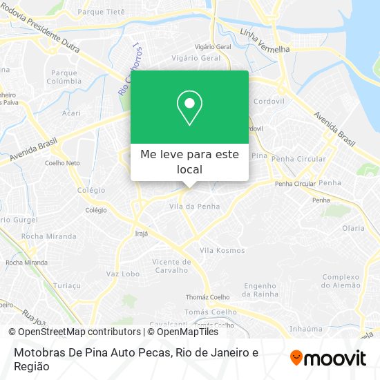 Motobras De Pina Auto Pecas mapa