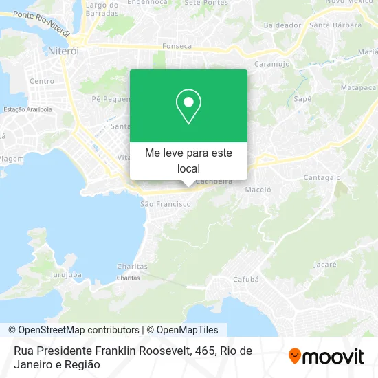Rua Presidente Franklin Roosevelt, 465 mapa
