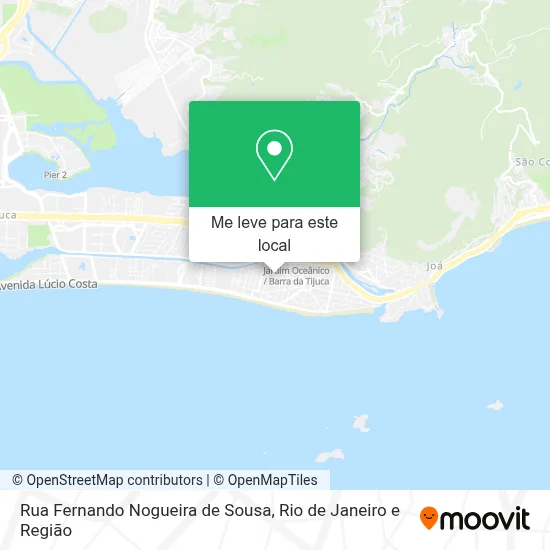 Rua Fernando Nogueira de Sousa mapa