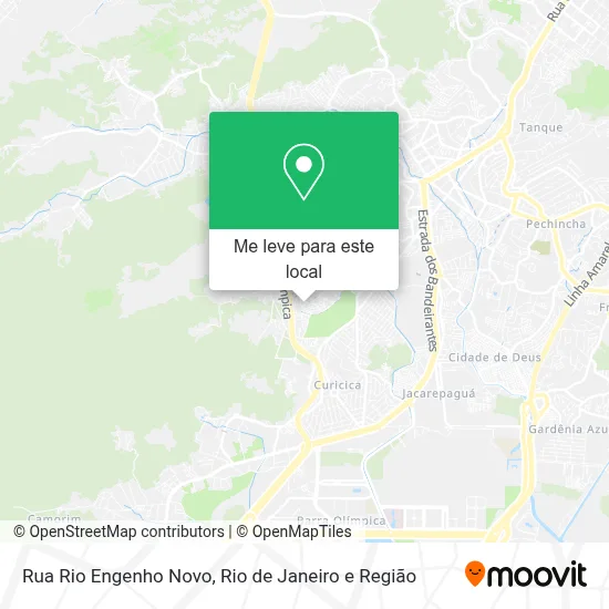 Rua Rio Engenho Novo mapa