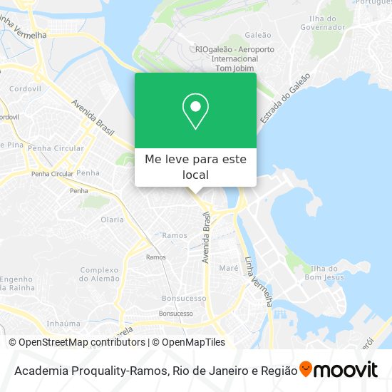 Academia Proquality-Ramos mapa