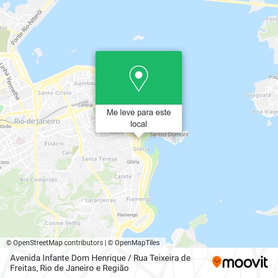 Avenida Infante Dom Henrique / Rua Teixeira de Freitas mapa