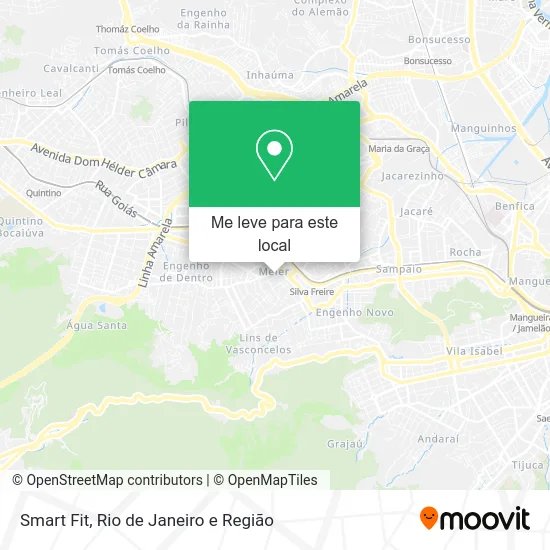 Smart Fit mapa