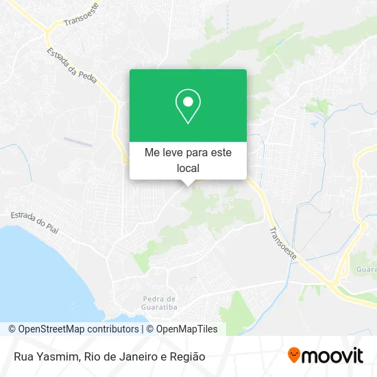 Rua Yasmim mapa