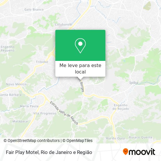 Fair Play Motel mapa